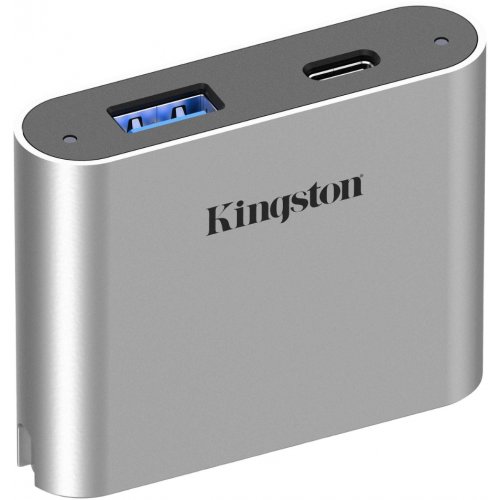 Кардрідер Kingston Workflow USB Type-A/C (WFS-USB) купити в Україні: Київ, Львів, Хмельницький, Тернопіль, Івано-Франківськ | Низька ціна, відгуки, характеристики від TELEMART фото