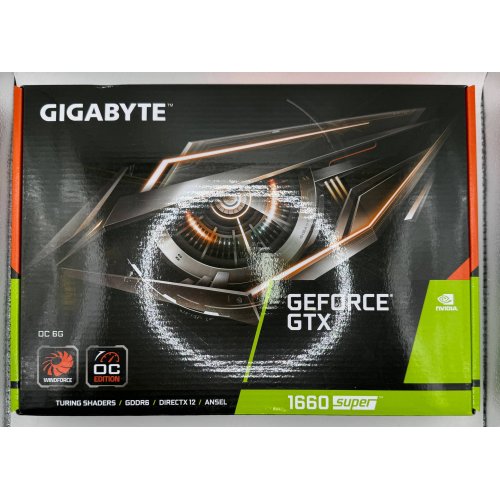 Видеокарта Gigabyte GeForce GTX 1660 SUPER OC 6144MB (GV-N166SOC-6GD) (Восстановлено продавцом, 877117) купить в Украине: Киев, Днепр, Харьков, Одесса  | Проверка совместимости, низкая цена, отзывы, характеристики от TELEMART фото