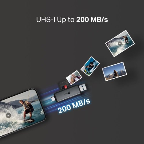 Кардрідер TP-LINK UA430D купити в Україні: Київ, Львів, Хмельницький, Тернопіль, Івано-Франківськ | Низька ціна, відгуки, характеристики від TELEMART фото