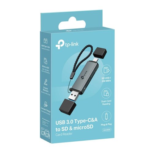 Кардрідер TP-LINK UA430D купити в Україні: Київ, Львів, Хмельницький, Тернопіль, Івано-Франківськ | Низька ціна, відгуки, характеристики від TELEMART фото