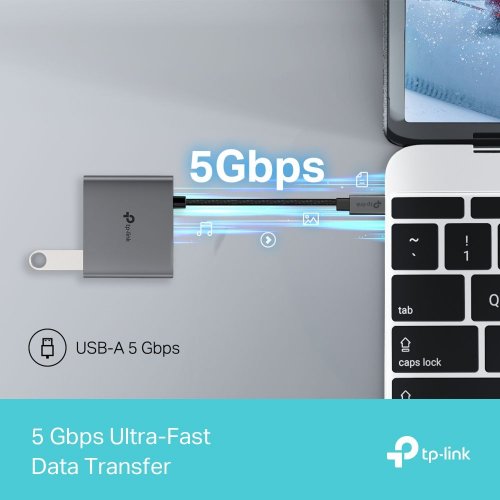 USB-хаб TP-LINK UH3020C купить в Украине: Киев, Днепр, Харьков, Одесса  | Низкая цена, отзывы, характеристики от TELEMART фото