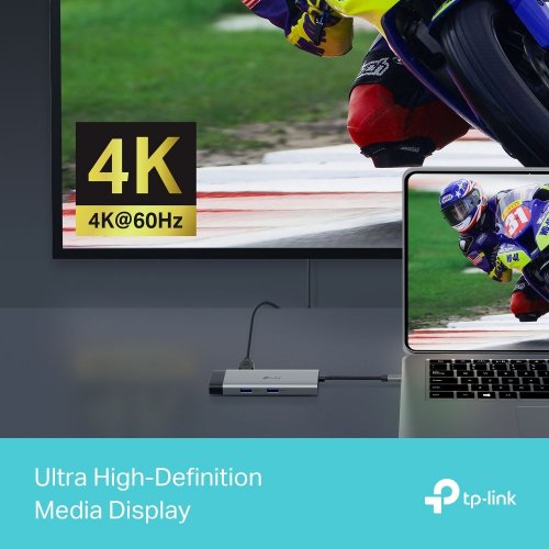 USB-хаб TP-LINK UH6120C купить в Украине: Киев, Днепр, Харьков, Одесса  | Низкая цена, отзывы, характеристики от TELEMART фото