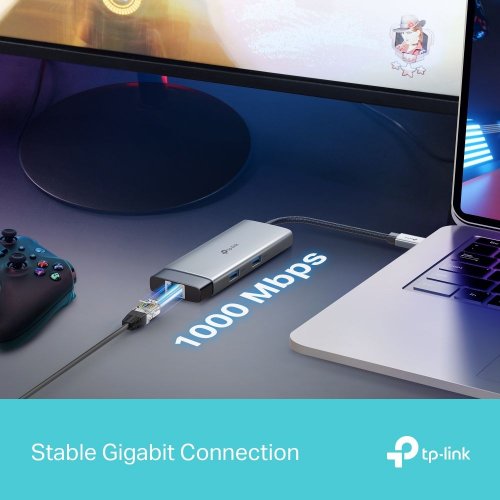 USB-хаб TP-LINK UH6120C купить в Украине: Киев, Днепр, Харьков, Одесса  | Низкая цена, отзывы, характеристики от TELEMART фото