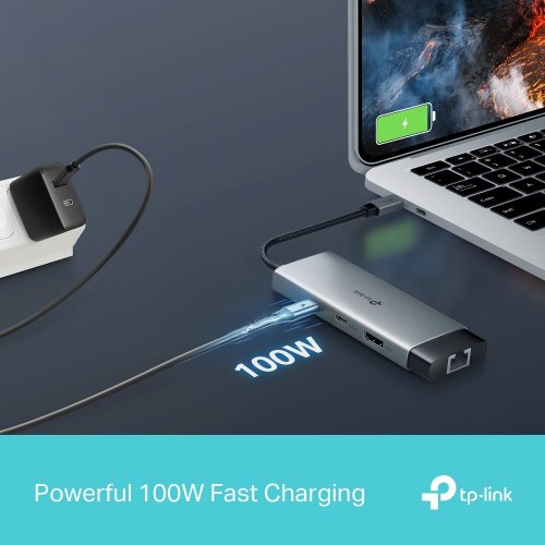 USB-хаб TP-LINK UH6120C купить в Украине: Киев, Днепр, Харьков, Одесса  | Низкая цена, отзывы, характеристики от TELEMART фото