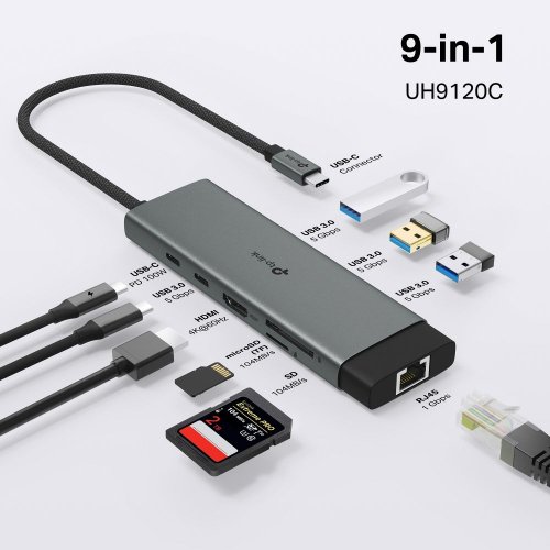 USB-хаб TP-LINK UH9120C купить в Украине | Telemart фото