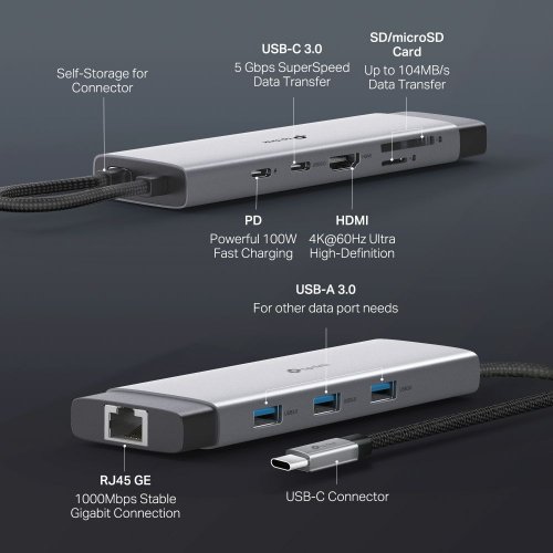 USB-хаб TP-LINK UH9120C купить в Украине | Telemart фото
