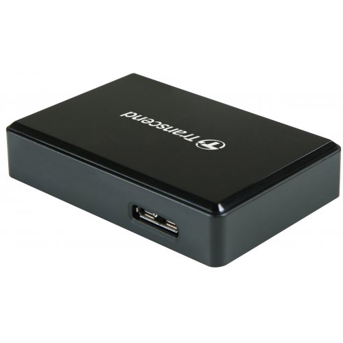 Кардрідер Transcend RDC8 USB Type-C 3 in 1 (TS-RDC8K2) Black купити в Україні: Київ, Львів, Хмельницький, Тернопіль, Івано-Франківськ | Низька ціна, відгуки, характеристики від TELEMART фото