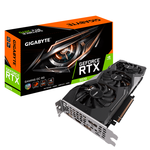 Видеокарта Gigabyte GeForce RTX 2070 Gaming OC 8192MB (GV-N2070GAMING OC-8GC) (Восстановлено продавцом, 877149) купить в Украине: Киев, Днепр, Харьков, Одесса  | Проверка совместимости, низкая цена, отзывы, характеристики от TELEMART фото