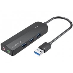 USB-хаб Vention USB 5 in 1 (CHIBF) Black