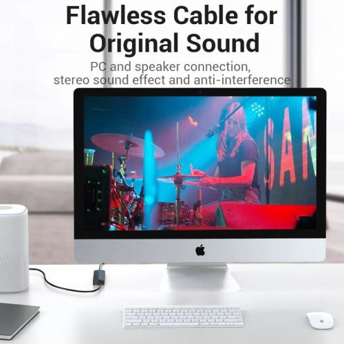 USB-хаб Vention USB Type-C 6 in 1 (TGQBB) Black купить в Украине: Киев, Днепр, Харьков, Одесса  | Низкая цена, отзывы, характеристики от TELEMART фото
