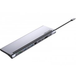 USB-хаб Vention USB Type-C 11 in 1 (THTHC) Silver