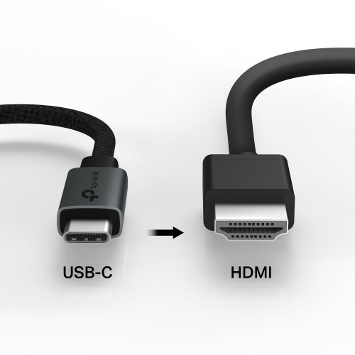 Адаптер TP-LINK UA520C USB Type-C to HDMI купить в Украине: Киев, Днепр, Харьков, Одесса  | Низкая цена, отзывы, характеристики от TELEMART фото