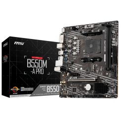 Материнська плата MSI B550M-A PRO (sAM4, AMD B550) (Відновлено продавцем, 877199)