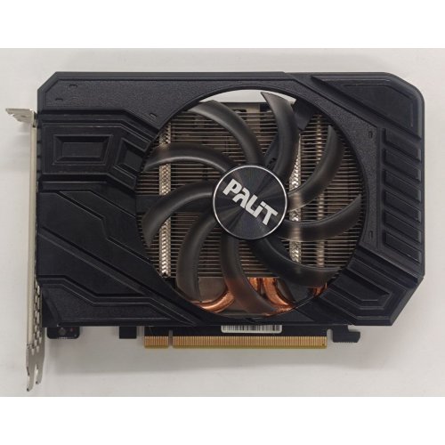 Видеокарта Palit GeForce GTX 1660 Ti StormX 6144MB (NE6166T018J9-161F) (Восстановлено продавцом, 877230) купить в Украине: Киев, Днепр, Харьков, Одесса  | Проверка совместимости, низкая цена, отзывы, характеристики от TELEMART фото