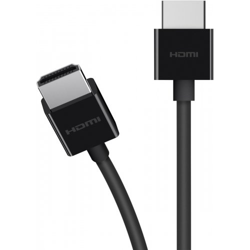 Кабель Belkin HDMI to HDMI V2.1 8K 2m (AV10175BT2MBKV2) Black купить в Украине: Киев, Днепр, Харьков, Одесса  | Низкая цена, отзывы, характеристики от TELEMART фото