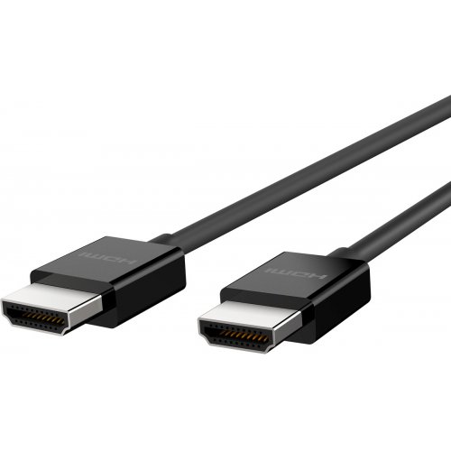 Кабель Belkin HDMI to HDMI V2.1 8K 2m (AV10175BT2MBKV2) Black купить в Украине: Киев, Днепр, Харьков, Одесса  | Низкая цена, отзывы, характеристики от TELEMART фото