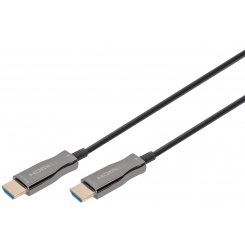 Кабель Digitus HDMI to HDMI AOC Hybrid-Fiber 4K 15m (AK-330125-150-S) Black