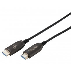 Кабель Digitus HDMI to HDMI AOC Hybrid-Fiber 8K 20m (AK-330126-200-S) Black