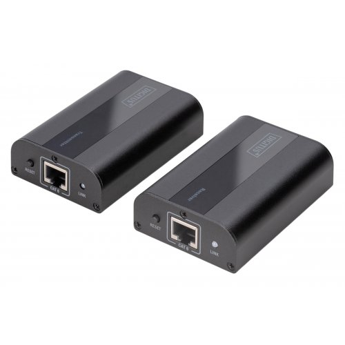 Комплект устройств ретранслятора Digitus HDMI 4K (DS-55204) Black купить в Украине: Киев, Днепр, Харьков, Одесса  | Низкая цена, отзывы, характеристики от TELEMART фото