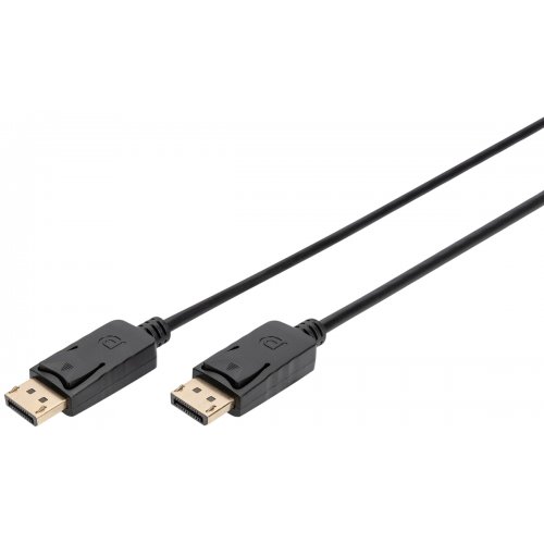 Кабель Digitus DisplayPort to DisplayPort v1.1a 15m (AK-340100-150-S) Black купить в Украине: Киев, Днепр, Харьков, Одесса  | Низкая цена, отзывы, характеристики от TELEMART фото