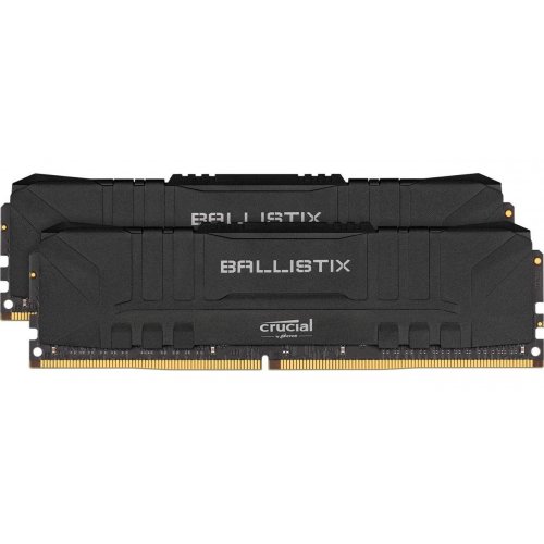 Озп Crucial DDR4 16GB (2x8GB) 3200Mhz Ballistix Black (BL2K8G32C16U4B) (Відновлено продавцем, 877376) купити в Україні: Київ, Львів, Хмельницький, Тернопіль, Івано-Франківськ | Перевірка сумісності, низька ціна, відгуки, характеристики від TELEMART фото