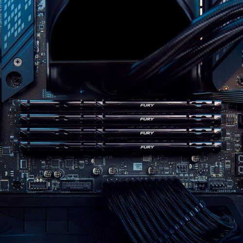 Уцінка озп Kingston DDR5 32GB (2x16GB) 6000Mhz FURY Beast Black (KF560C30BBEK2-32) (Розкрита упаковка, 877383) купити в Україні: Київ, Львів, Хмельницький, Тернопіль, Івано-Франківськ | Перевірка сумісності, низька ціна, відгуки, характеристики від TELEMART фото