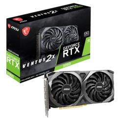 Видеокарта MSI GeForce RTX 3060 VENTUS 2X OC 12288MB (RTX 3060 VENTUS 2X 12G OC) (Восстановлено продавцом, 877394)
