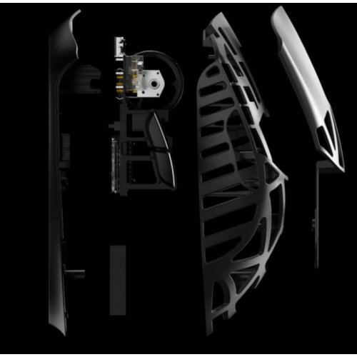 Миша WLMouse Beast X Pro Side Slits (MPRO-BLACK-O) Black купити в Україні: Київ, Львів, Хмельницький, Тернопіль, Івано-Франківськ | Низька ціна, відгуки, характеристики від TELEMART фото