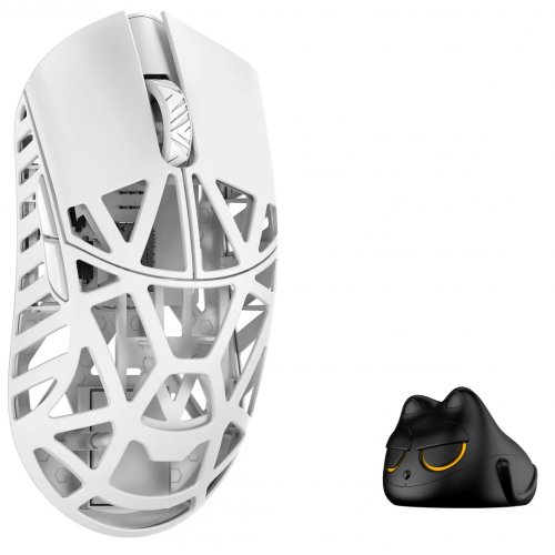 Миша WLMouse Beast X Pro Side Slits (MPRO-WHITE-O) White купити в Україні: Київ, Львів, Хмельницький, Тернопіль, Івано-Франківськ | Низька ціна, відгуки, характеристики від TELEMART фото