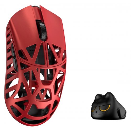 Миша WLMouse Beast X Pro Side Slits (MPRO-RED-O) Red купити в Україні: Київ, Львів, Хмельницький, Тернопіль, Івано-Франківськ | Низька ціна, відгуки, характеристики від TELEMART фото