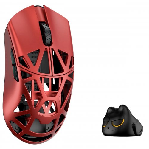 Миша WLMouse Beast X Pro Solid Sides (MPRO-SHIXIN-RED-O) Red купити в Україні: Київ, Львів, Хмельницький, Тернопіль, Івано-Франківськ | Низька ціна, відгуки, характеристики від TELEMART фото