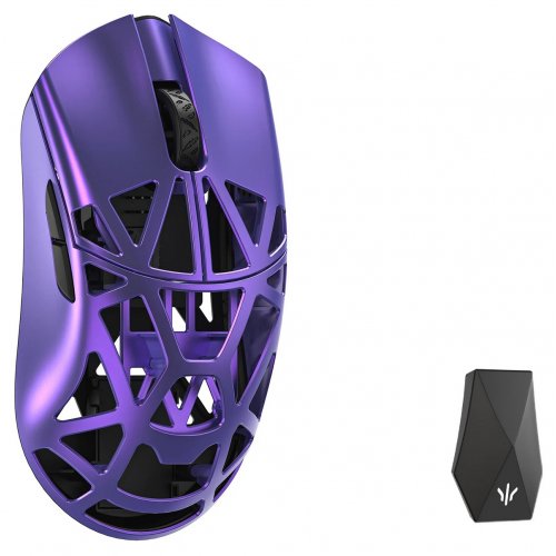 Миша WLMouse Beast X Max Solid Sides (MAX-PURPLE-O-SHIXIN) Purple купити в Україні: Київ, Львів, Хмельницький, Тернопіль, Івано-Франківськ | Низька ціна, відгуки, характеристики від TELEMART фото