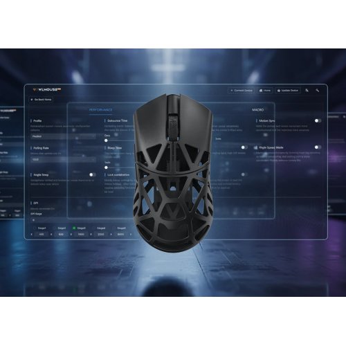 Миша WLMouse Beast X Max Side Slits (MAX-MILKY-WHITE-TTC) White купити в Україні: Київ, Львів, Хмельницький, Тернопіль, Івано-Франківськ | Низька ціна, відгуки, характеристики від TELEMART фото