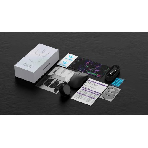 Миша WLMouse Huan Stainless (HUAN-BLACK-O) Black купити в Україні: Київ, Львів, Хмельницький, Тернопіль, Івано-Франківськ | Низька ціна, відгуки, характеристики від TELEMART фото