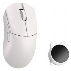 Миша WLMouse Huan Stainless (HUAN-WHITE-O) White / 8000 Гц / Pixart