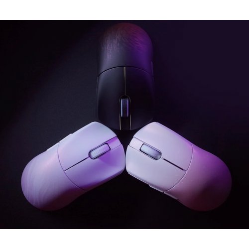 Миша WLMouse Huan Stainless (HUAN-WHITE-O) White купити в Україні: Київ, Львів, Хмельницький, Тернопіль, Івано-Франківськ | Низька ціна, відгуки, характеристики від TELEMART фото