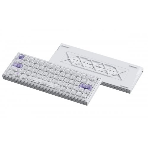Клавіатура WLMouse Huan 63 RGB Magnetic Starlight Switch (KBD-HUAN63-WHITE-G) White купити в Україні: Київ, Львів, Хмельницький, Тернопіль, Івано-Франківськ | Низька ціна, відгуки, характеристики від TELEMART фото