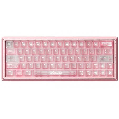 Клавіатура WLMouse Huan 63 RGB Magnetic Starlight Switch (KBD-HUAN63-PINK-G) Pink купити в Україні | Telemart фото