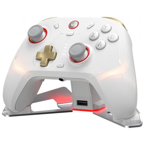 Геймпад Gamesir Cyclone 2 with Dock Station White купити в Україні: Київ, Львів, Хмельницький, Тернопіль, Івано-Франківськ | Низька ціна, відгуки, характеристики від TELEMART фото