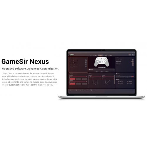 Геймпад Gamesir G7 Pro Shadow Ember купити в Україні: Київ, Львів, Хмельницький, Тернопіль, Івано-Франківськ | Низька ціна, відгуки, характеристики від TELEMART фото