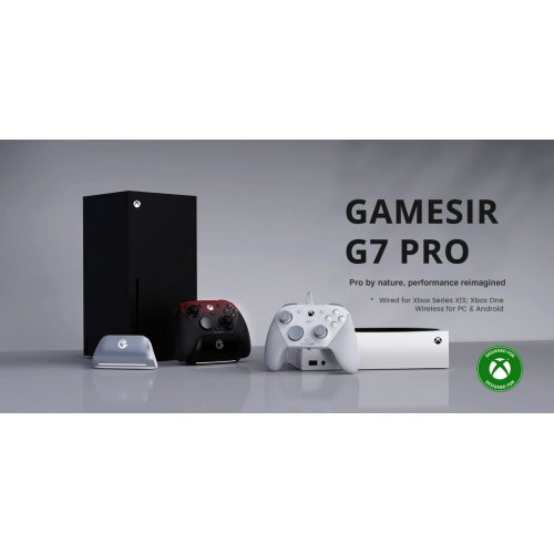 Геймпад Gamesir G7 Pro Mech White купити в Україні: Київ, Львів, Хмельницький, Тернопіль, Івано-Франківськ | Низька ціна, відгуки, характеристики від TELEMART фото