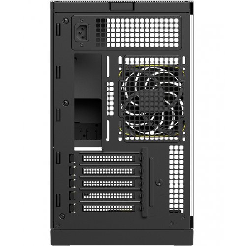Корпус Geometric Future Model 3F Glass без БЖ (GEO-M3F-BG) Black/Grey купити в Україні: Київ, Львів, Хмельницький, Тернопіль, Івано-Франківськ | Перевірка сумісності, низька ціна, відгуки, характеристики від TELEMART фото