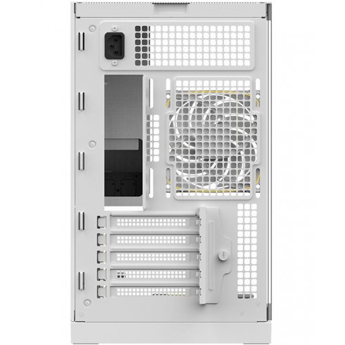 Корпус Geometric Future Model 3F Glass без БЖ (GEO-M3F-W) White купити в Україні: Київ, Львів, Хмельницький, Тернопіль, Івано-Франківськ | Перевірка сумісності, низька ціна, відгуки, характеристики від TELEMART фото