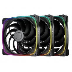 Набір кулерів для корпусу Geometric Future Squama 2503 140mm ARGB Triple Pack (GEO-S2503B-14T) Black