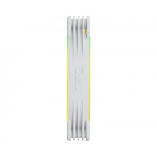 Кулер для корпуса Geometric Future Squama 2503 140mm ARGB (GEO-S2503W-14S) White купити в Україні: Київ, Львів, Хмельницький, Тернопіль, Івано-Франківськ | Перевірка сумісності, низька ціна, відгуки, характеристики від TELEMART фото