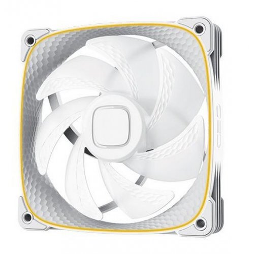 Кулер для корпуса Geometric Future Squama 2503 120mm ARGB (GEO-S2503W-1) White купити в Україні: Київ, Львів, Хмельницький, Тернопіль, Івано-Франківськ | Перевірка сумісності, низька ціна, відгуки, характеристики від TELEMART фото