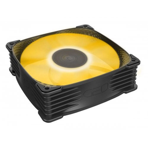 Кулер для корпуса Geometric Future Squama 3805 120mm ARGB (GEO-S3805B-1) Black купити в Україні: Київ, Львів, Хмельницький, Тернопіль, Івано-Франківськ | Перевірка сумісності, низька ціна, відгуки, характеристики від TELEMART фото