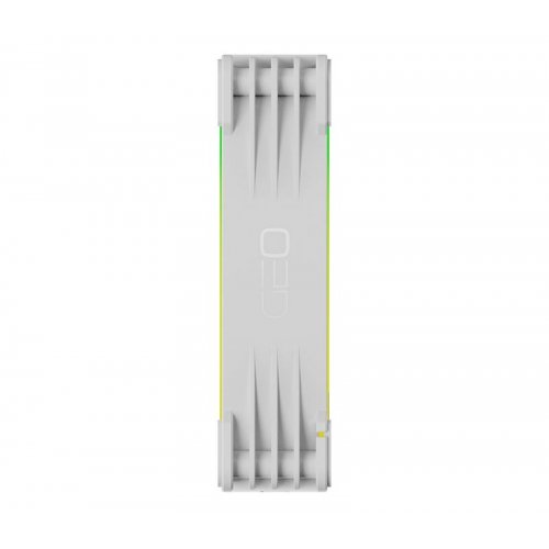 Кулер для корпуса Geometric Future Squama 3003 120mm ARGB (GEO-S3003W-12S) White купити в Україні: Київ, Львів, Хмельницький, Тернопіль, Івано-Франківськ | Перевірка сумісності, низька ціна, відгуки, характеристики від TELEMART фото