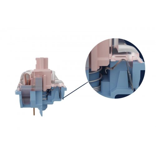 Набір перемикачів для клавіатури Gateron Melodic Clicky Switch 5 Pin 35pcs (KS-JP-Z35C03-Y02-166) купити в Україні: Київ, Львів, Хмельницький, Тернопіль, Івано-Франківськ | Низька ціна, відгуки, характеристики від TELEMART фото