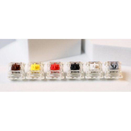 Набір перемикачів для клавіатури Gateron G Pro 3.0 Yellow Switch 5 Pin 35pcs (KS-JP-Z35C03-Y02-126) купити в Україні: Київ, Львів, Хмельницький, Тернопіль, Івано-Франківськ | Низька ціна, відгуки, характеристики від TELEMART фото